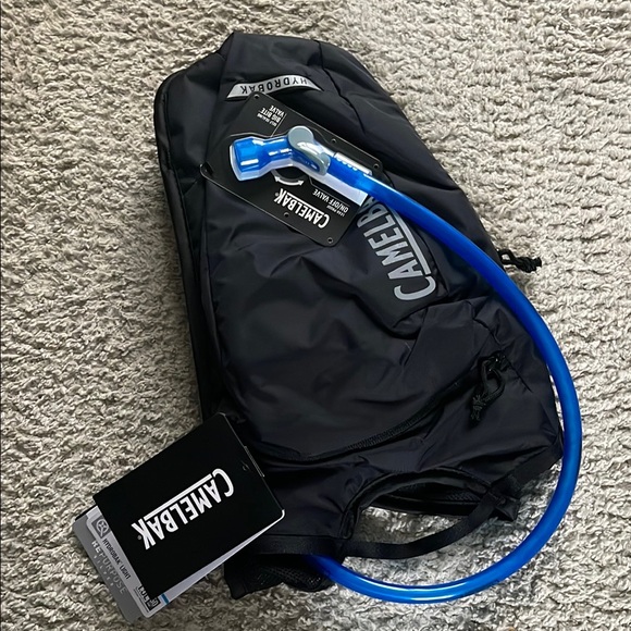 CamelBak Black and Blue Hydration Backpack with Streamlined Design - Picture 2 of 2